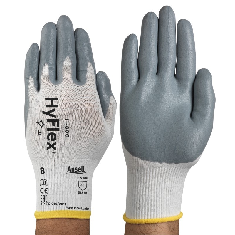 HyFlex 11-800 Foam Nitrile Assembly Gloves